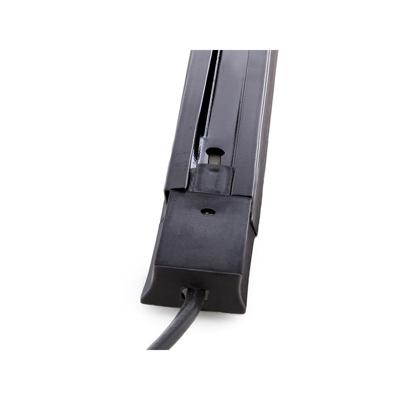 Traccia Monofase 1M Nero con Connettore (PL218000CARRIL/EN/N) - GREENICE