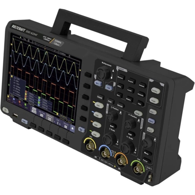 VOLTCRAFT DSO-6204F Oscilloscopio digitale 200 MHz 4 canali 1 Gsa/s 40000 kpts 8 Bit Memoria digitale (DSO), Generatore