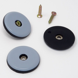 8 Scivoli Teflon Mm 30 C/Vite Antigraffio Parquet Made Italy Piedini Mobili Scivola Gommino Feltrino Feltro - ITALFELTRI en oferta