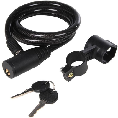 Silverline Lucchetto antifurto bicicletta 10 x 1200 mm