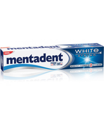 Mentadent Dentifricio White System 75ml en oferta