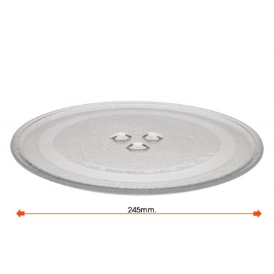 Piatto di diametro Ø 245mm LG BALAY TEKA microwavable