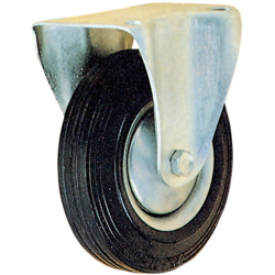 1 PZ Di RUOTA INDUSTR. FISSA D.125 EXPORT - CHINA-QINGDAO RUOTE características