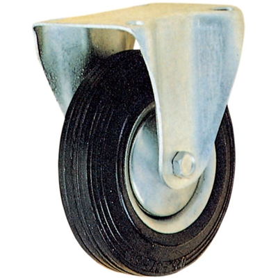 1 PZ Di RUOTA INDUSTR. FISSA D.125 EXPORT - CHINA-QINGDAO RUOTE