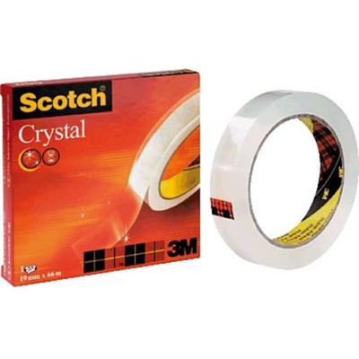 7100027400 Nastro adesivo Scotch® Crystal Clear 600 Trasparente (L x L) 66 m x 19 mm 66 m - 3M