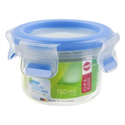 Emsa Contenitore Ermetico Clip & Close 0,15 Litri Coperchio con Guarnizione e Chiusura a Clip