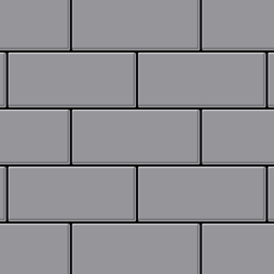 Mosaico metallo solido Acciaio inossidabile opaco grigio spesso 1,6 mm ALLOY Subway-S-S-MA precio