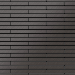 Mosaico metallo solido Titanio spazzolato Smoke grigio scuro spesso 1,6 mm ALLOY Deedee-Ti-SB en oferta