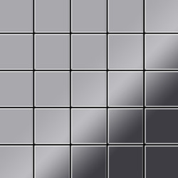 Alloy - Mosaico metallo solido Acciaio inossidabile Marine specchiato grigio spesso 1,6 mm Century-S-S-MM características