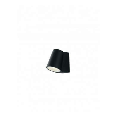 Applique Led Sintesi Nero 6W 390Lm 4000K Ip44 13X12X7,6Cm - INTEC