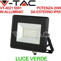 Faro LED SMD 20W E-Series Colore Verde IP65 - V-tac precio