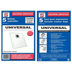 Sacchetto aspirapolvere sintetico Ufesa UNIVERSAL 5 unità 915619 características