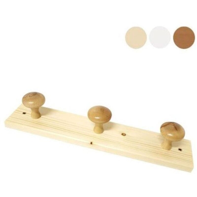 Appendiabiti Legno Posti 2 Naturale Calder