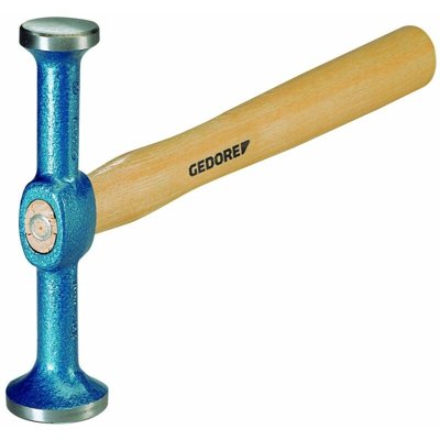 Martello per spianare a due teste tonde - Gedore