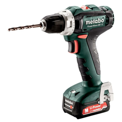 Metabo PowerMaxx BS 12 Trapano-avvitatore a batteria, batteria (12 V/2,0 Ah), Caricabatteria SC 30 - 601036000 características