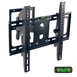 TV montaggio a parete Supporto TV inclinabile LCD orientabile schermi TV, Adatto a LED, LCD e Plasma con 66 - 138cm (26 - 55 ') max VESA 400x400 | en oferta