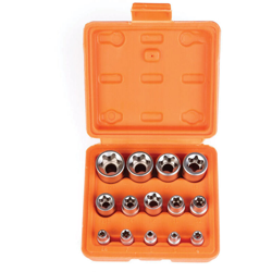 Oxford - Kit chiavi a bussola torx in lega cromo vanadio da 4 a 24 mm varie misure precio