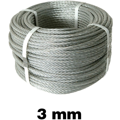 Funi 90 - CAVETTO ACCIAIO 42F D. 3**