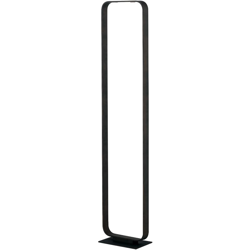 Piantana a led moka lampada da terra design moderno 2x8 w colore moka marrone - GT LUCE en oferta