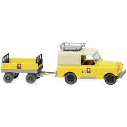 Wiking 010005 H0 Land Rover Con rimorchio PTT características