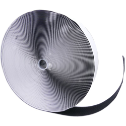 Adesivo nastro adesivo bobina 50mm x 25mm di nero faccia HOOK - Bematik en oferta