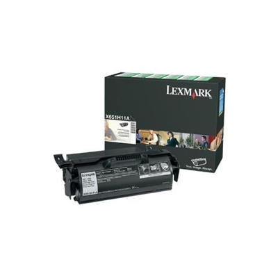 24B5875 Toner Originale Nero per Lexmark XS65X Capacità 30000 Pagine