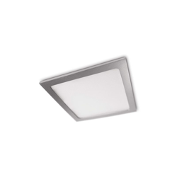 EcoPower - Spot incasso singolo quadrato alluminio - 1xE27x20W - PHILIPS características