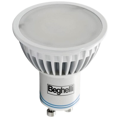 lampada spot led GU10 4W 3000k luce calda black-out 56302 - Beghelli