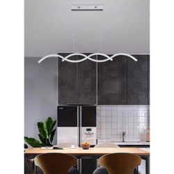 Lampadario a sospensione LED 25W TWIST design moderno in vari colori | Bianco - Bianco Naturale 4000K - UNIVERSO características