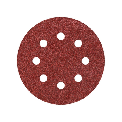 Wolfcraft Dischi abrasivi velcro, corindone grana 80/120/240, perf. 25 pezzi - 2267100