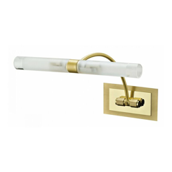 Applique elegante dorata orientabile 28 watt 2700 kelvin G9 - SHOP-DAY en oferta