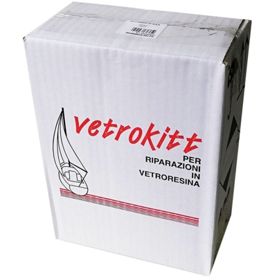 Max vetrokitt 800gr kit per riparazione in vetroresina - ILPA ADESIVI