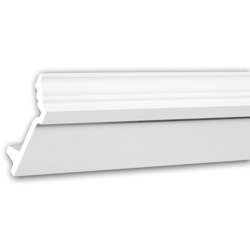 Profhome Decor - Cornice soffitto parete 150277F Profhome modanatura tipo stucco cornice flessibile modanatura stile neoclassico bianco 2 m precio