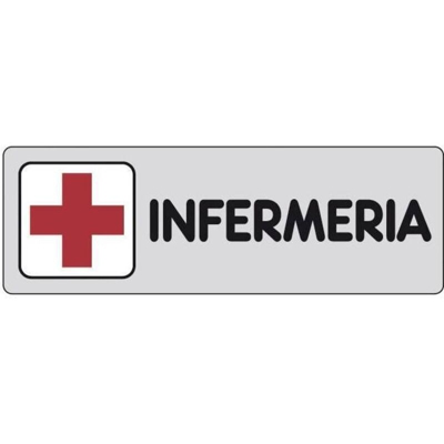 Etichetta Adesiva 150X50 "Infermeria" 10 Pz - IST