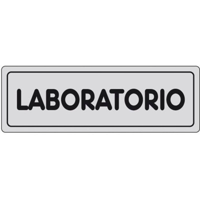 Etichetta Adesiva 150X50 "Laboratorio" 10 Pz - IST