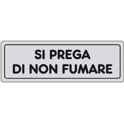 Ist - Etic. Ades. 150X50 'Si Prega Non Fumare' en oferta