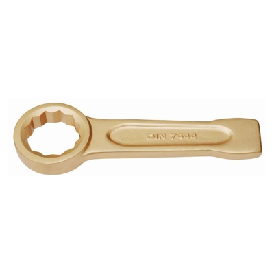 Bahco Chiave ad anello a percussione antiscintilla, pollici, Alluminio Bronzo - NS106-72