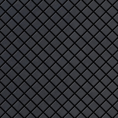 Mosaico metallo solido Acciaio grezzo laminato grigio spesso 1,6 mm ALLOY Diamond-RS