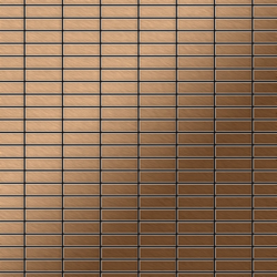 Mosaico metallo solido Titanio spazzolato Amber rame spesso 1,6 mm ALLOY Cabin-Ti-AB características