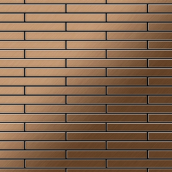 Mosaico metallo solido Titanio spazzolato Amber rame spesso 1,6 mm ALLOY Deedee-Ti-AB en oferta