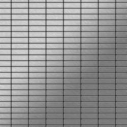 Alloy - Mosaico metallo solido Acciaio inossidabile spazzolato grigio spesso 1,6 mm Cabin-S-S-B características