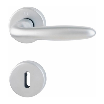 Set di maniglie Rosette-Ø: 52mm Perforazione: OB Brass Verona M151/42KV/42KVS cromata opaca - Hoppe