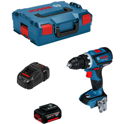 Trapano Avvitatore BOSCH GSR 18V-60 C (1 x 5,0 Ah + GAL1880CV + L-Boxx 136) características