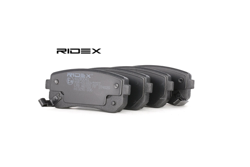 RIDEX Pastiglie Freni 402B0041 Kit Pastiglie Freni,Kit Pasticche Freni HYUNDAI,KIA,ix35 (LM, EL, ELH),Tucson (TL, TLE),ix20 (JC),i20 (PB, PBT) precio