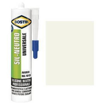 Bostik Silicone Neutro Avorio Ml.300