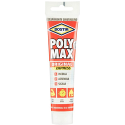 Adesivi Bostik Poli-Max Cristal Tubo Gr. 115 Conf.12Pz en oferta