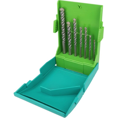 Acciaio Kit punte per pietra 7 parti Heller 3015 18037 5 Alberino cilindrico 1 KIT