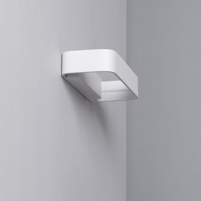 Applique LED Deves 9W Bianco Bianco Caldo 2800K - 3200K - LEDKIA