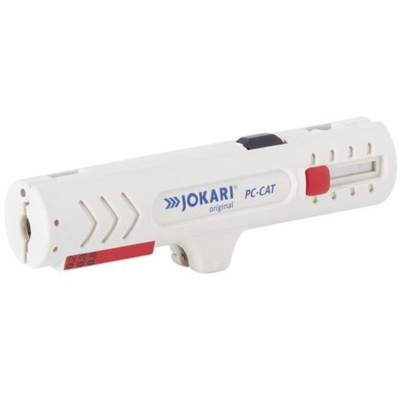 Utensile di sguainatura Adatto per Cavi rotondi, Cavo CAT5, Cavo CAT6, Cavo CAT7, Cavo Twisted-Pair 4.5 fino a 10 mm 0. - JOKARI