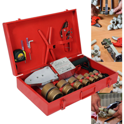 Polifusore saldatubi Saldatore tubi strumento per saldatura tubi - WILTEC en oferta